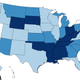 No state had a better infant mortality rate than the European countries used as a comparison, but the best-performing states only had rates that were around 50 percent higher, while the worst had rates over 200 percent higher.